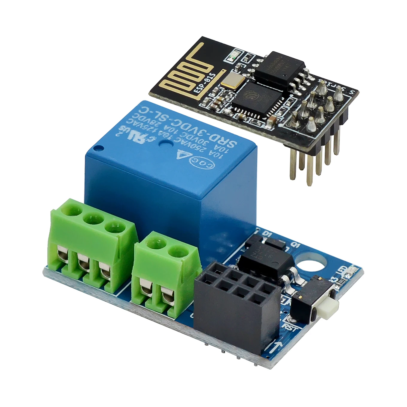 ESP8266 ESP-01S 5V WiFi Relais Modul Dinge Smart Home Fernbedienung – Bild 2