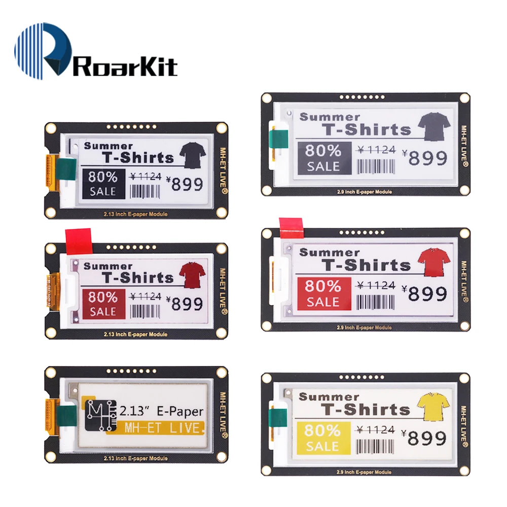 2.13 "2,13 Inch Epaper Modul E-papier E-Tinte EInk Display Bildschirm SPI Unterstützung Für Arduino UNO STM32
