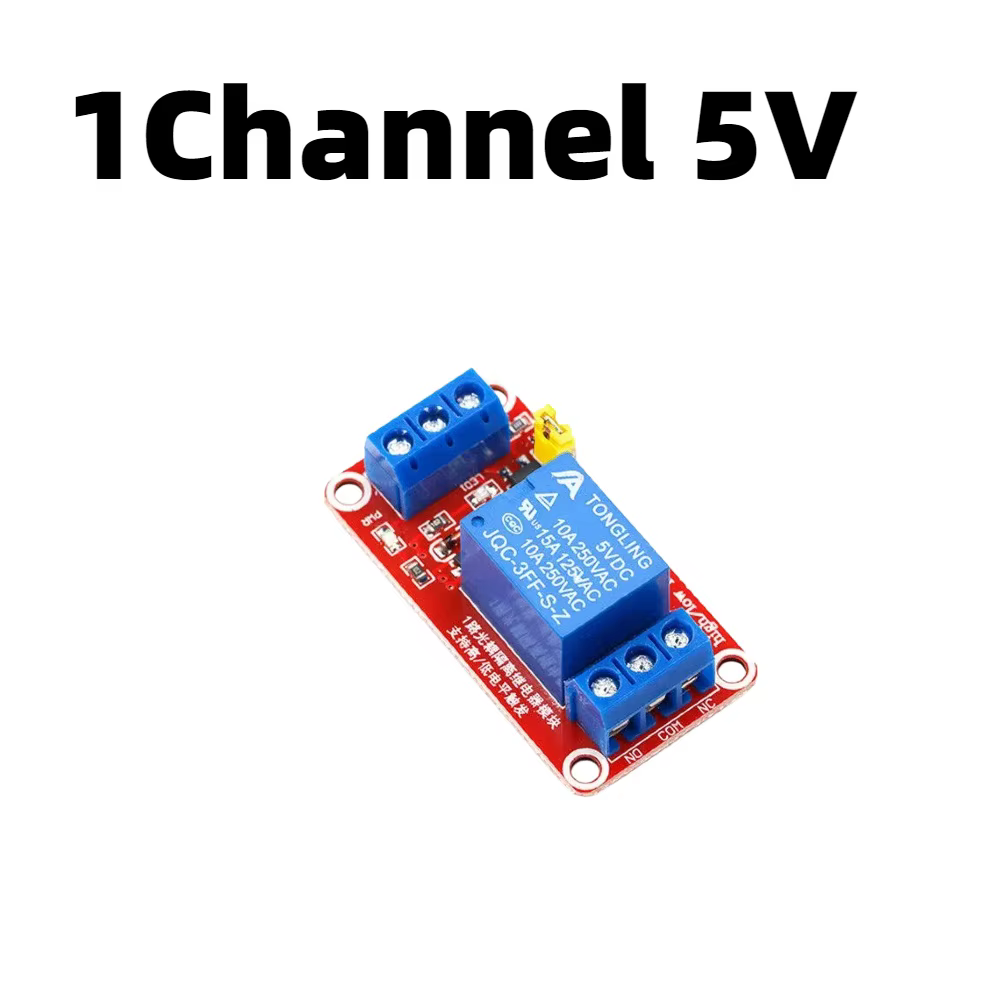 5V 12V 24V 1 2 4 6 8 Kanal Relaismodul-Board Shield mit Optokoppler, unterstützt High- und Low-Level-Trigger