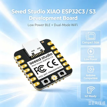Seeed Studio XIAO ESP32C3/S3 Entwicklungsboard Energiesparendes BLE WiFi Dual-Mode Arduino IoT Smart Home Mini