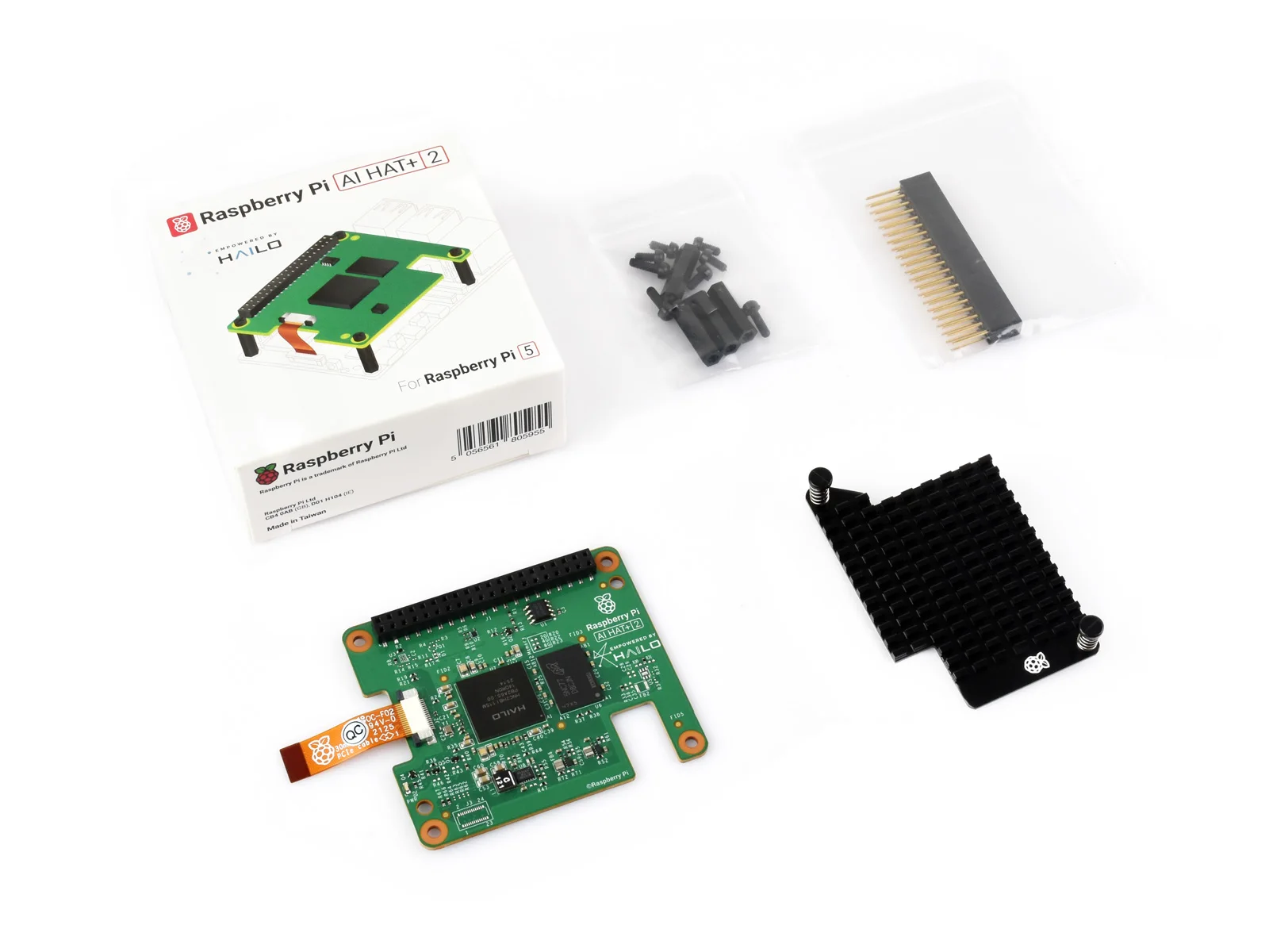 Raspberry Pi AI HAT+ 2, Eingebauter Hailo-10H KI-Beschleuniger, 8GB – Bild 5