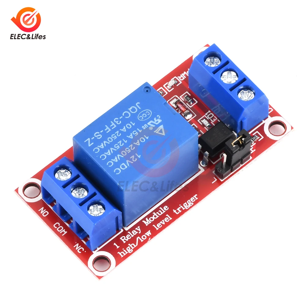 Ein 1-Kanal-Relaismodul Gleichstrom 5V 9V 12V 24V Hoch – Bild 4