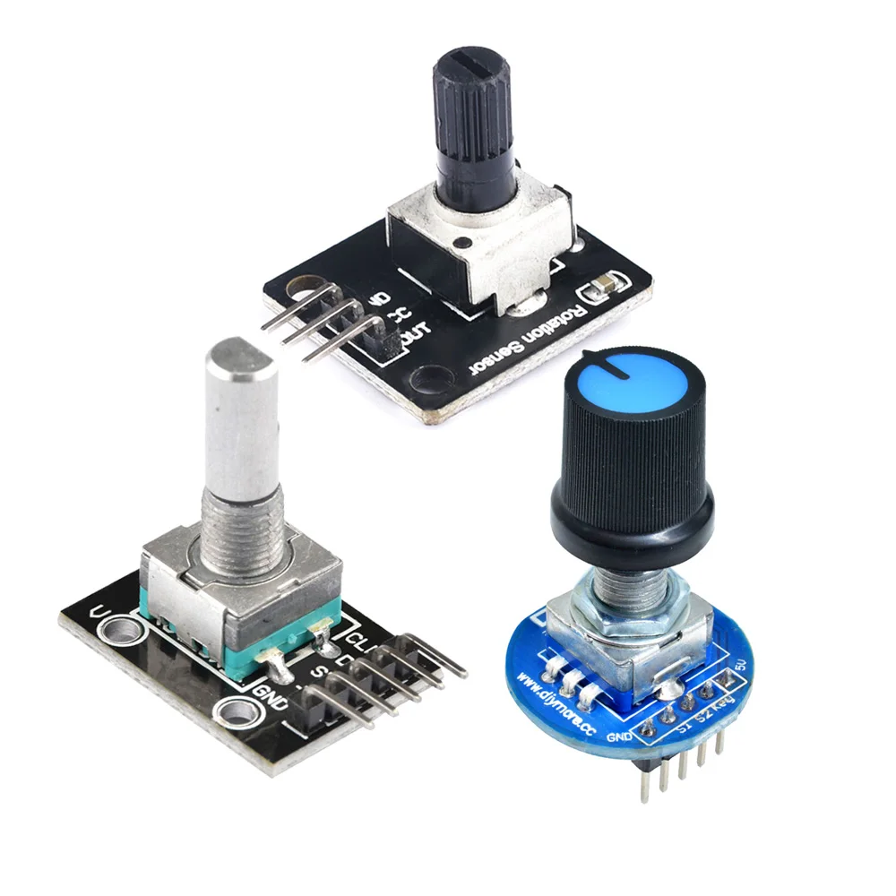 Drehgeber modul für Arduino Brick Sensor Entwicklung runde Audio rotierende Potentiometer Knopf kappe ec11