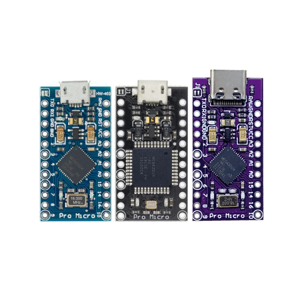 Pro Micro mit dem Bootloader ATmega32U4 5V/16MHz Modulcontroller – Bild 2
