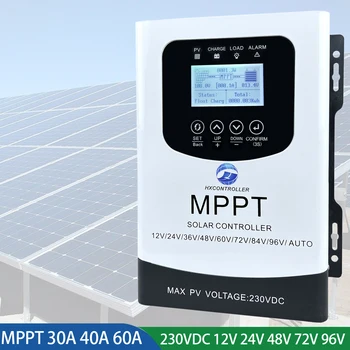 Mppt Solar laderegler 12V 24V 48V 60V 72V 96V 30a 40a 60a 80a Solar panel System Controller Regler Schiff aus