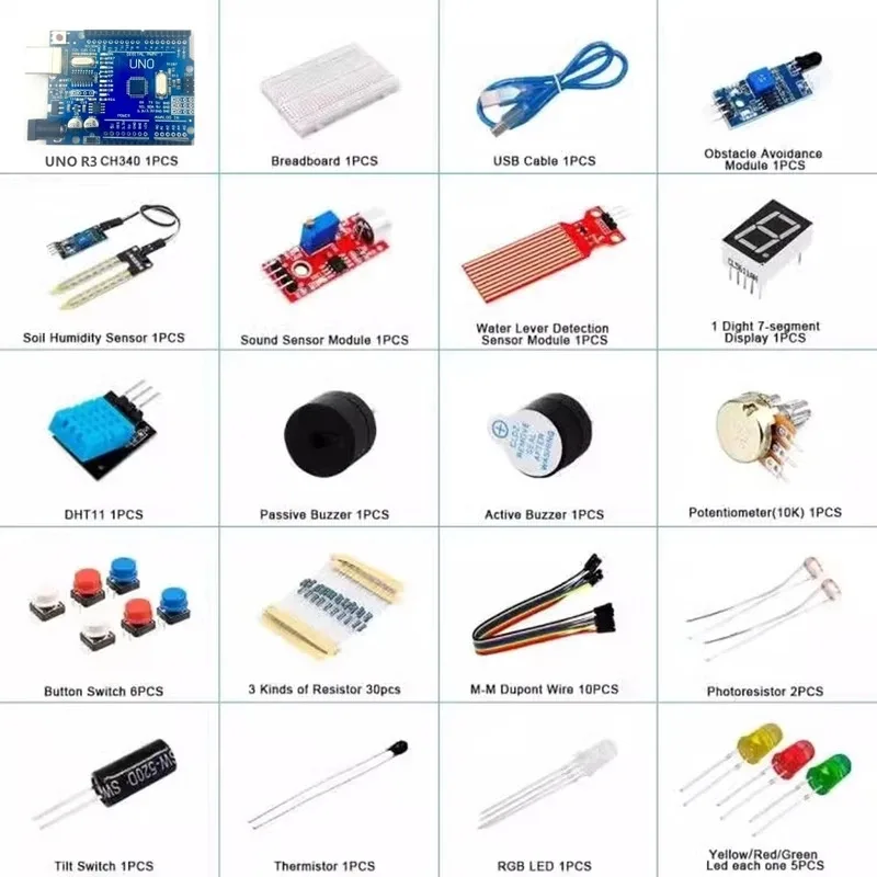 400 Verbindungspunkte Breadboard DIY Project Starter Kit für Arduino – Bild 3