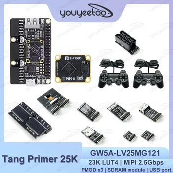 Sipeed Tang Primer 25K FPGA-Entwicklungsboard GOWIN GW5A RISC-V PMOD SDRAM 23K LUT4 MIPI 2,5 Gbit/s 50 MHz