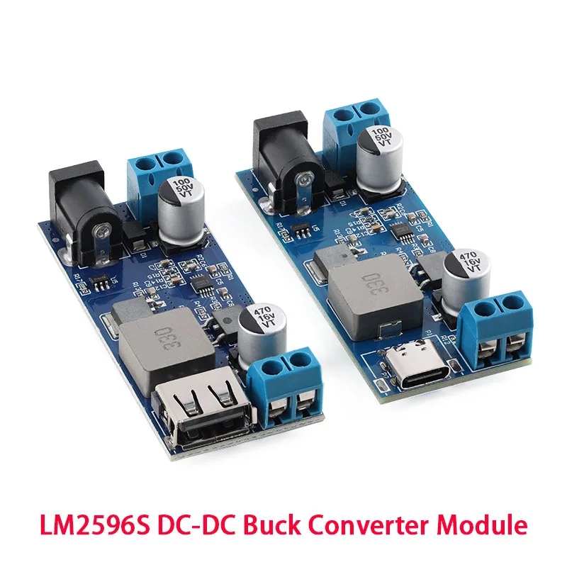 DC-DC 24V/12V Zu 5V 5A Step Down Netzteil Buck Converter Ersetzen LM2596S Einstellbare USB Step-down Lade