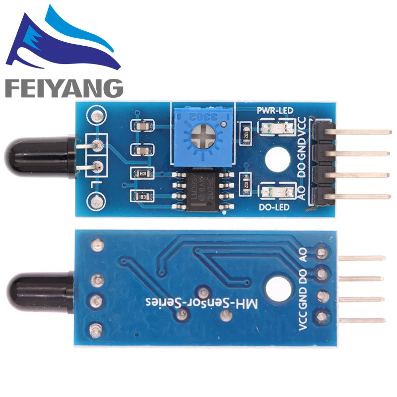 IR Infrarot 3-Draht Flamme Erkennung Sensor Modul IR Flamme Sensor – Bild 3