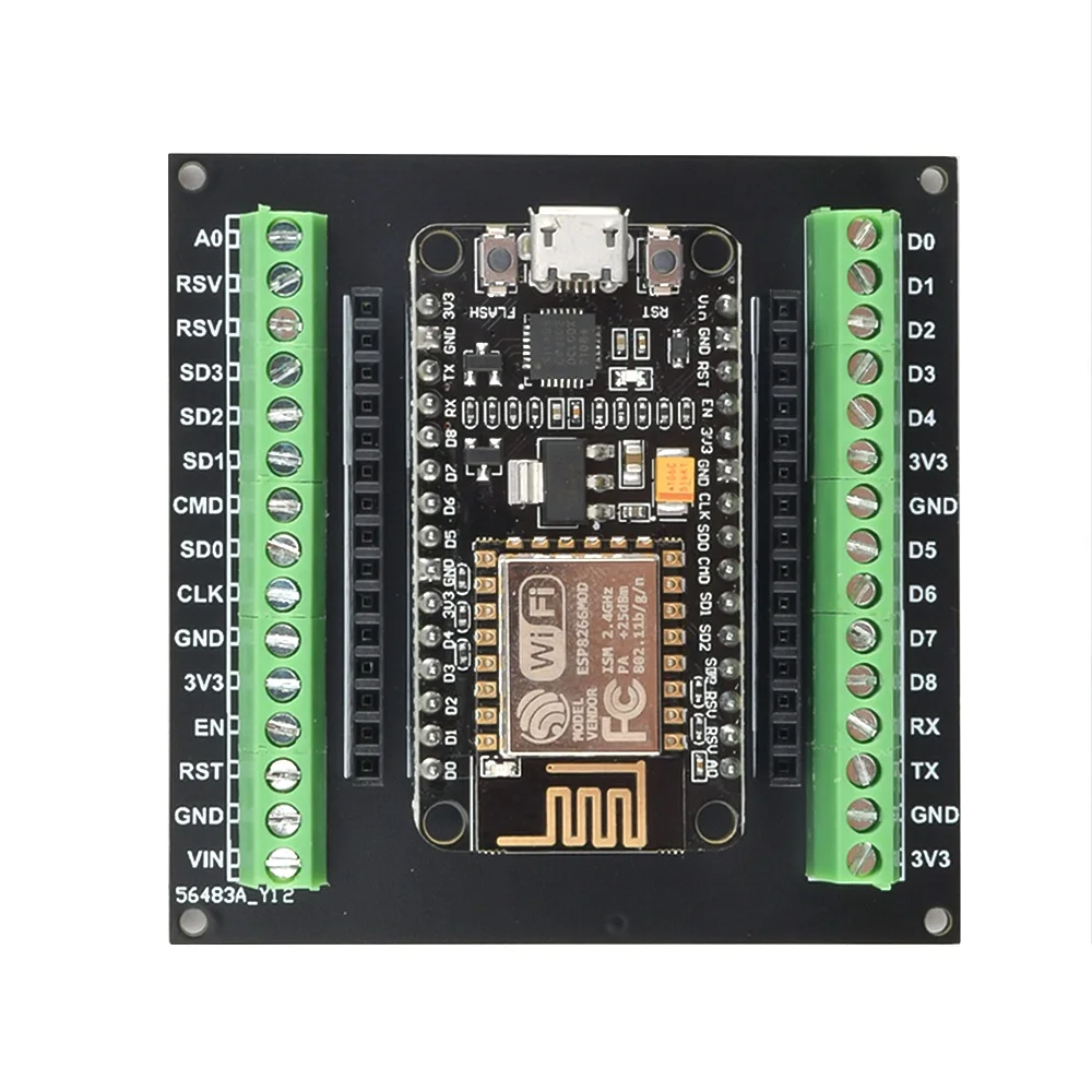 ESP8266 Expansion Board Kompatibel Mit NODEMCU V2 GPIO Expansion Board Nodemcu Lua V2 ESP-12E CP2102 WIFI