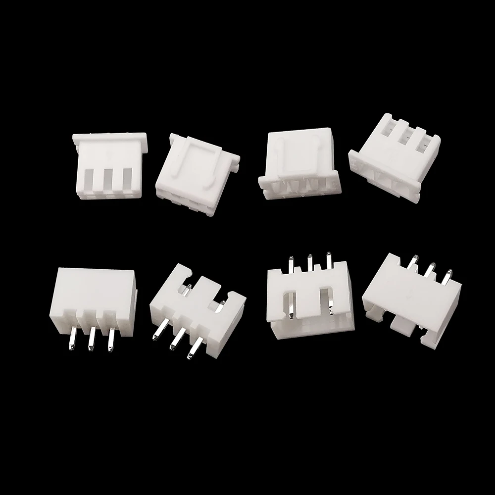 JST XH 2,54 2/3/4/5Pin Männlich Weiblich Material Stecker (100 Stück) – Bild 3