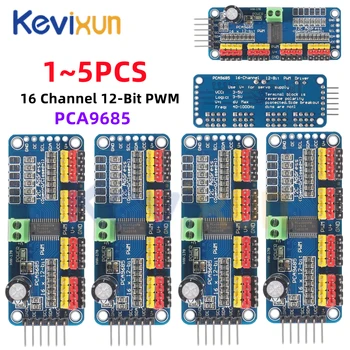 PCA9685PW 16 Kanal 12-Bit PWM Servo Schild Treiber I2C Schnittstelle PCA9685 Modul für Raspberry Pi