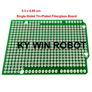Prototyp-Leiterplatte für Arduino UNO R3 ATMEGA328P, Shield-Board, Breadboard, Protoshield, DIY, FR4, 2,54 mm