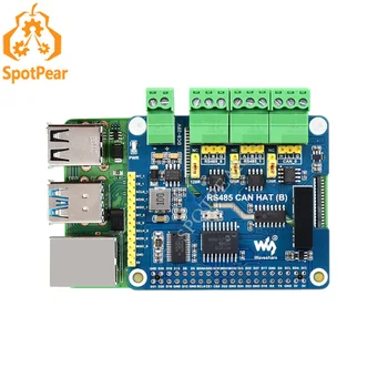Raspberry Pi RS485 Isolierter CAN-Erweiterungs-HAT Dual RS485 CAN Multi Onboard-Schutzschaltungen