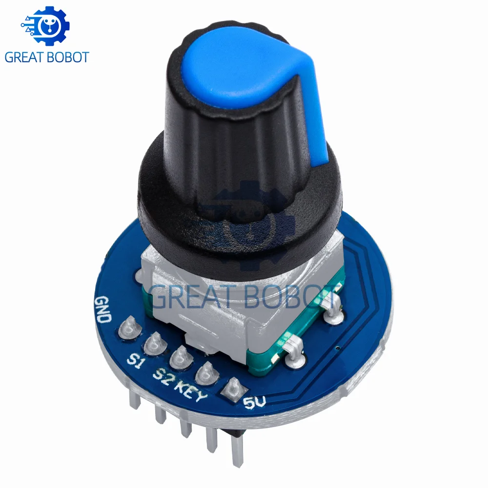 BS EC11 Drehgebermodul: Runder Audio-Potentiometerknopf für die – Bild 3