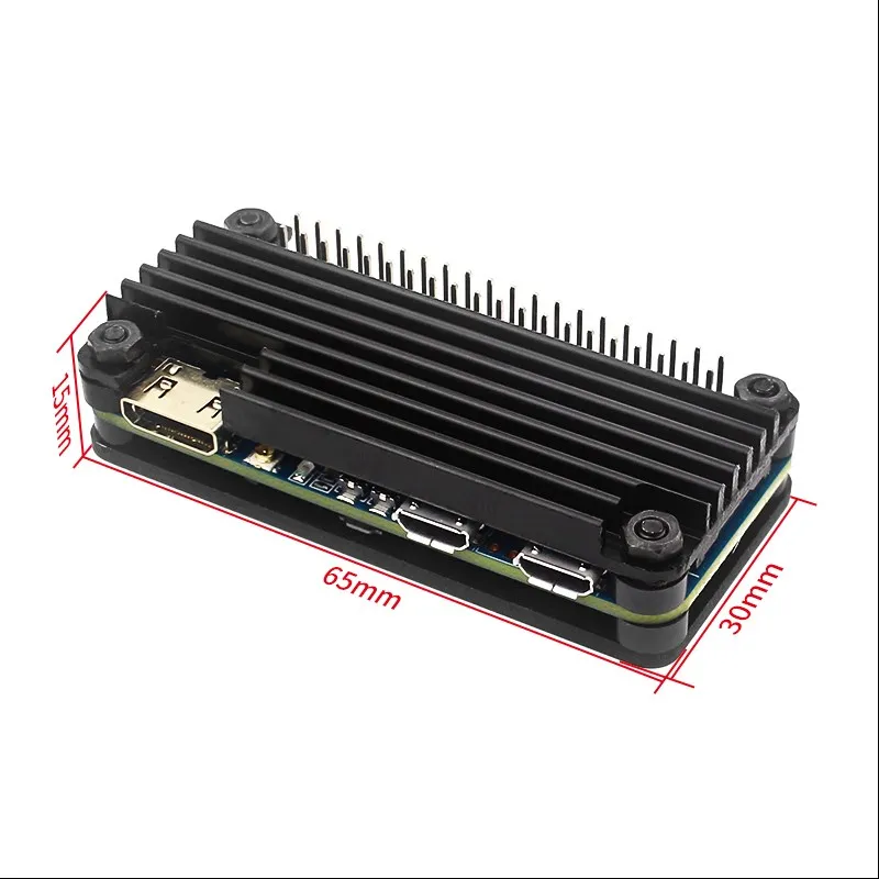 Banana Pi M2 Zero Gehäuse aus Aluminiumlegierung, Gehäuseschutz – Bild 3