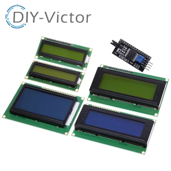 LCD1602 LCD 1602 2004 12864 Modul Blau-Grüner Bildschirm 16x2 20x4 Zeichen LCD-Anzeigemodul HD44780 Controller