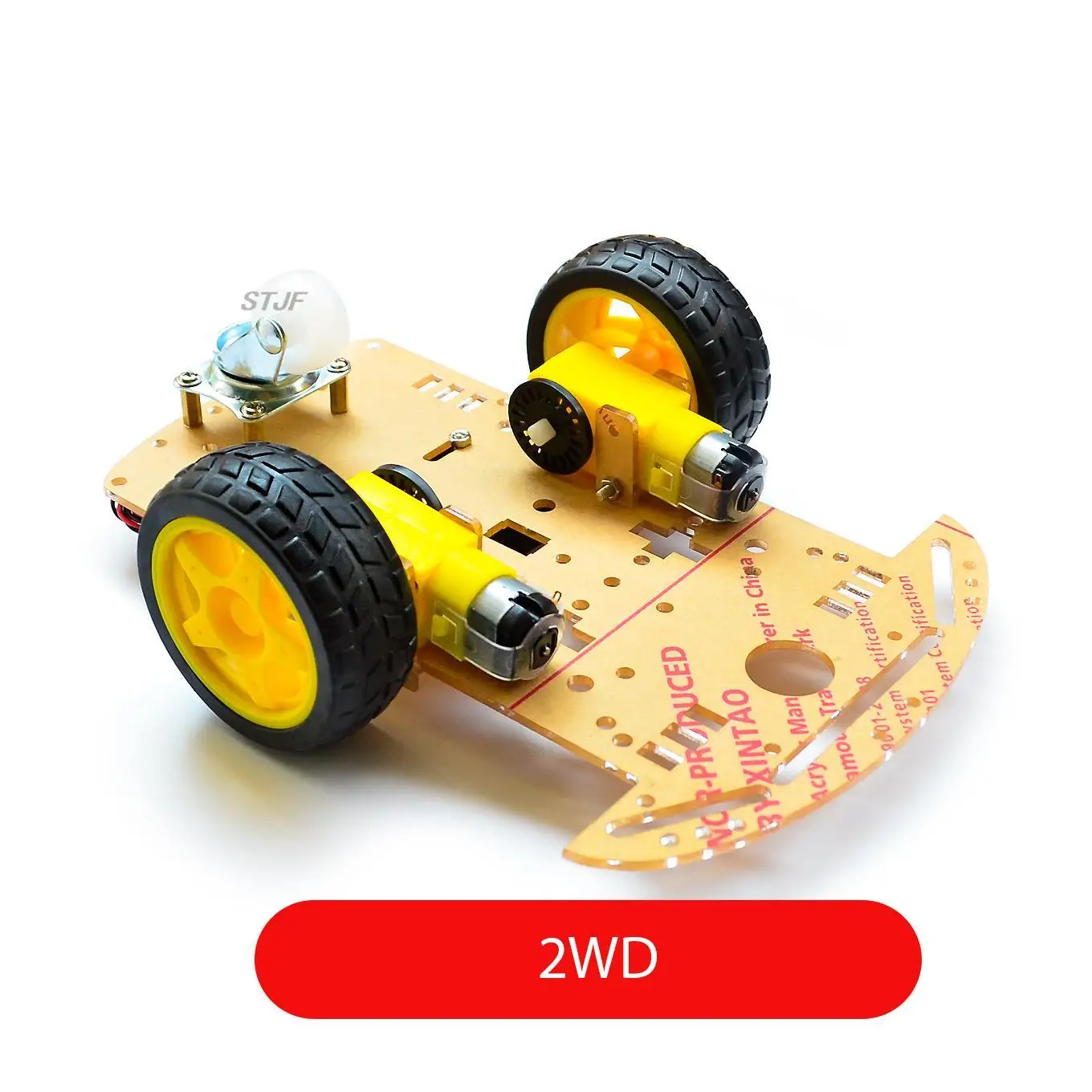 DIY-Kit 2WD Roboter Smart Car Chassis Kits mit Geschwindigkeitsencoder für Arduino 51 M26 DIY Bildungsroboter