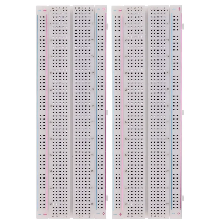 Steckbrett-Set Prototyp-Board 830 400 170 Pin Lötfreies Board-Kit für Raspberry Pi und Arduino Projekte