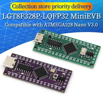 LGT8F328P-LQFP32 minievb TYPE-C micro usb kompatibel mit atmega328 nano v 3,0 lgt8f328p ch9340c/HT42B534-1