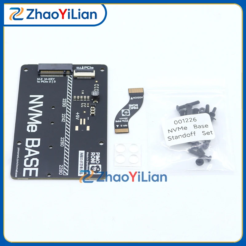 PIM699 Pimoroni NVMe Basis-Erweiterungskit Raspberry Pi5 M.2 NVMe SSD – Bild 2