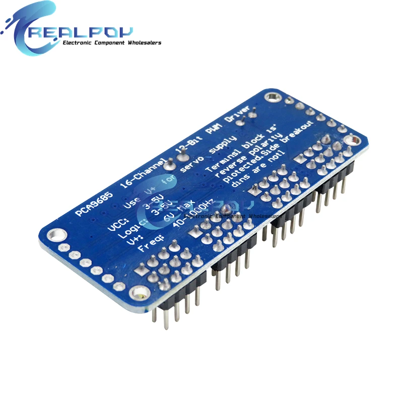 PCA9685PW 16 Kanal 12-Bit PWM Servo Shield Treiber I2C Schnittstelle – Bild 4