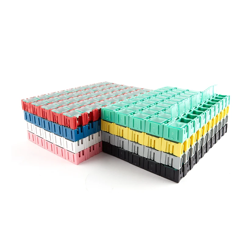 SMD SMT Elektronische Komponenten Container Mini Lagerung (50 Stück) – Bild 5