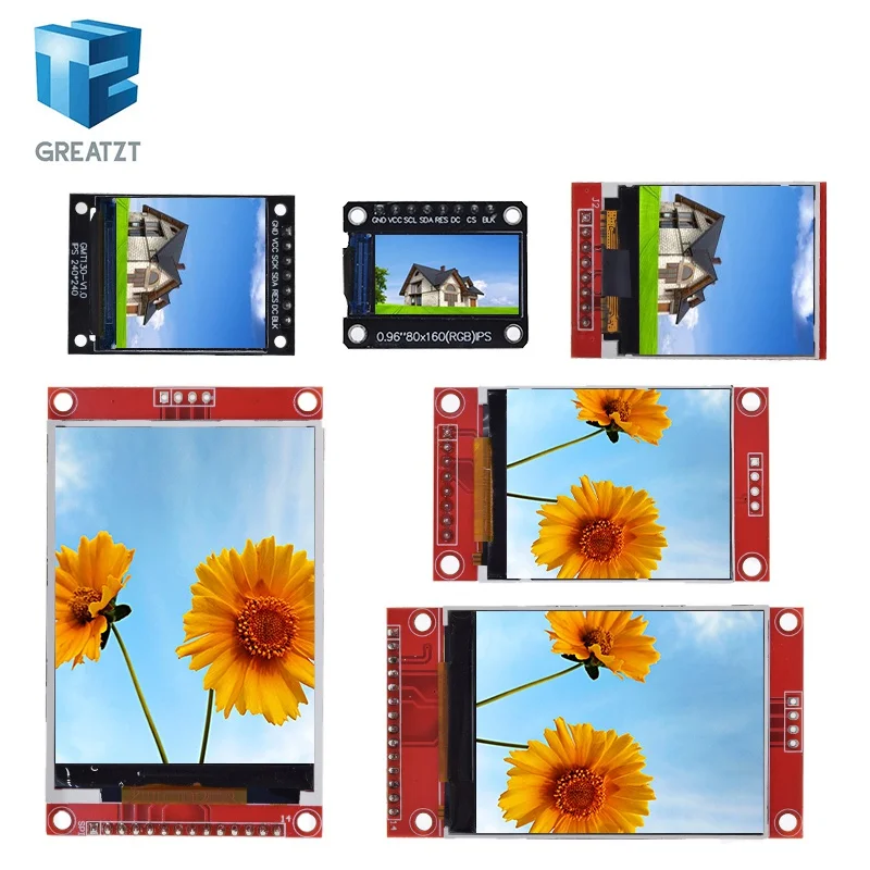 TFT-Display 0,96/1,3/1,44/1,8/2,4/2,8/3,5 Zoll TFT-Vollfarbbildschirm – Bild 4