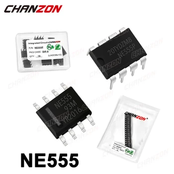 NE555 NE555P NE555N 555 Timer DIP8 SOP8 SOP DIP Sockel Integrierte Schaltung Semiconductor Neue IC (10 Stück)