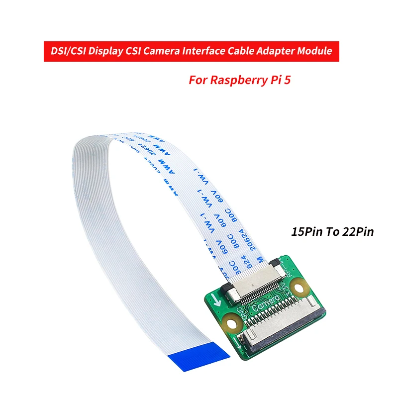 DSI/CSI Display CSI Kamera Interface Kabel Adapter Modul 15Pin auf 22Pin für Raspberry Pi 5