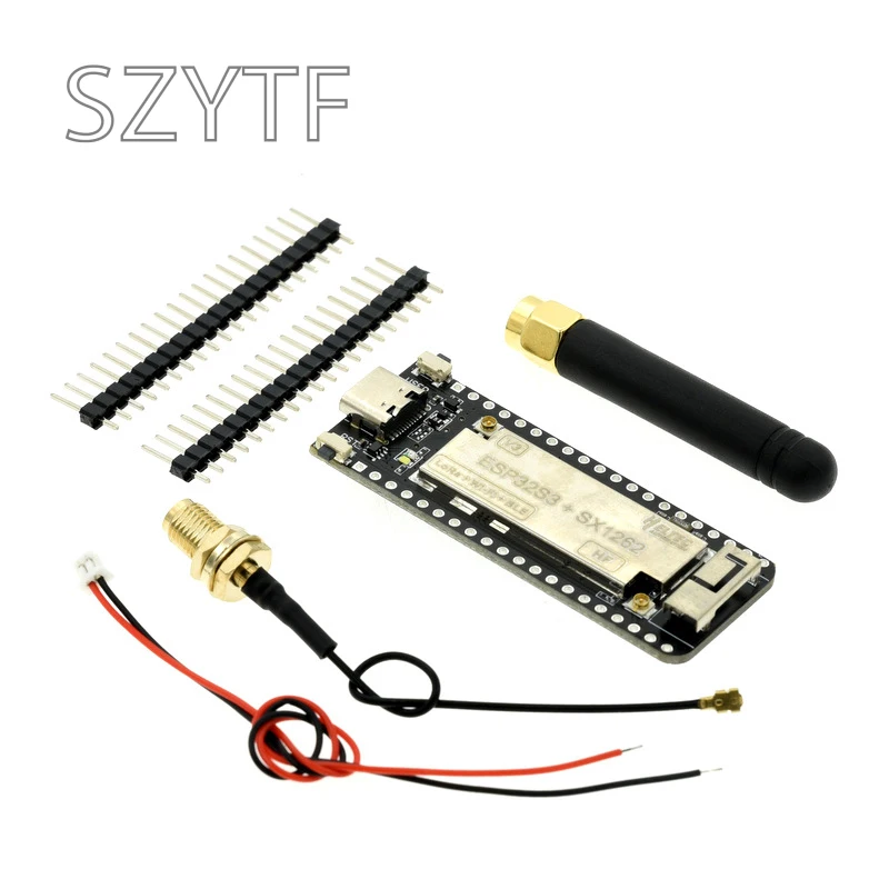 SX1262 LoRa WIFI BLE Modul-Entwicklungsboard LoRAWAN 433-470MHz 868-915MHz Wireless Stick Lite mit Antenne