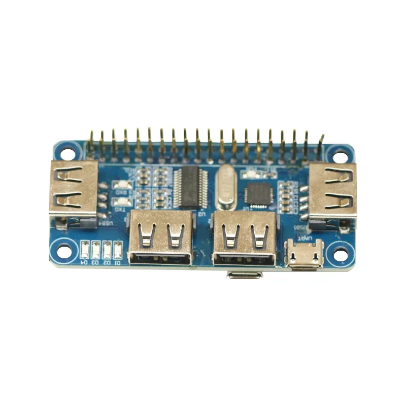 4 Ports USB HUB HAT für Raspberry Pi 3/2/Zero W Extension Board USB – Bild 4