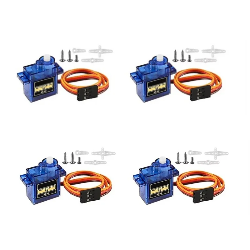 SG90/MG90S 9G Micro Digital Servo 180/360 Grad Starrflügel Getriebe – Bild 6