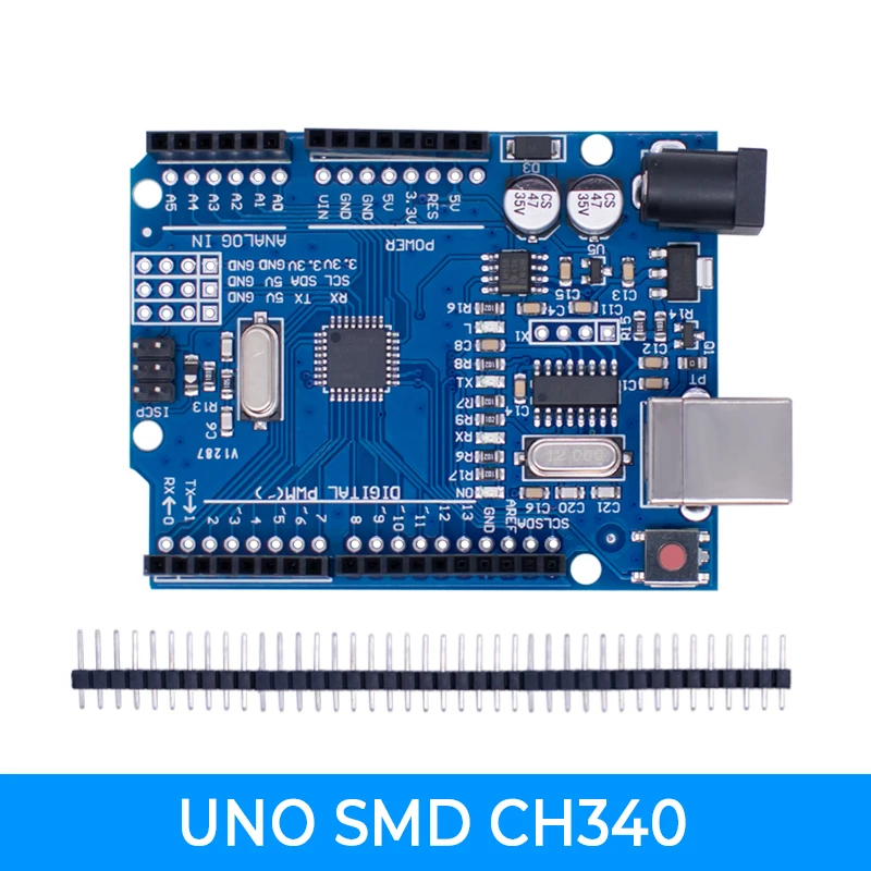 UNO R3 ATmega328P CH340 CH340G Hauptplatine für Arduino UNO R3 mit geradem Pin-Header DIY Steuermodul