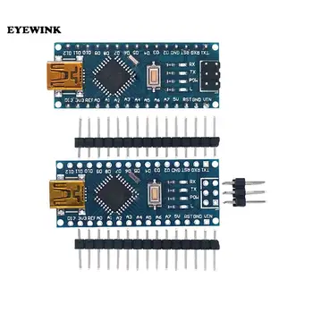 Nano mini usb mit dem bootloader-kompatiblen nano v3 red controller für arduino ch340 usb treiber 16mhz nano