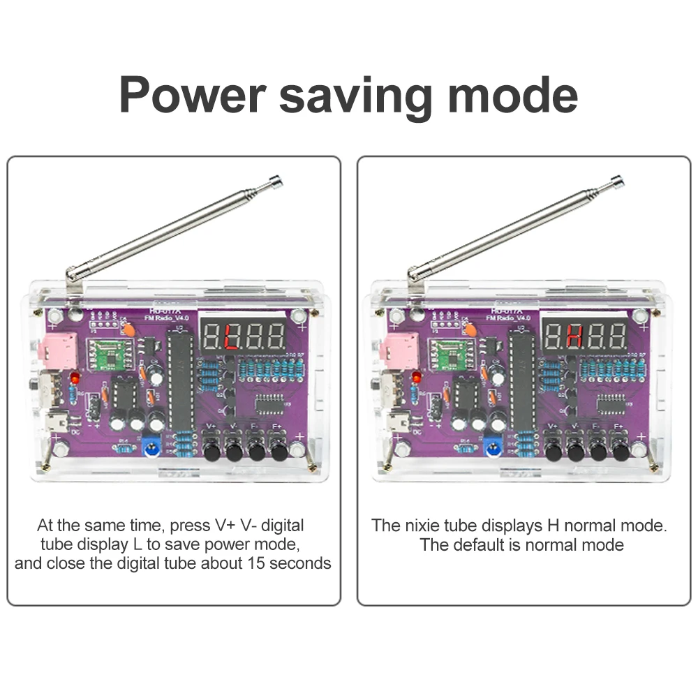 DIY FM Radio Elektronische Kit 87-108 MHz Einstellbare Frequenz – Bild 5