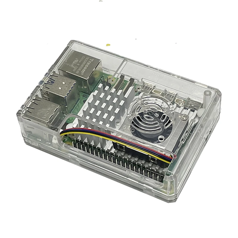 Raspberry Pi 5-Gehäuse, ABS-Spritzgussgehäuse, obere und untere – Bild 2