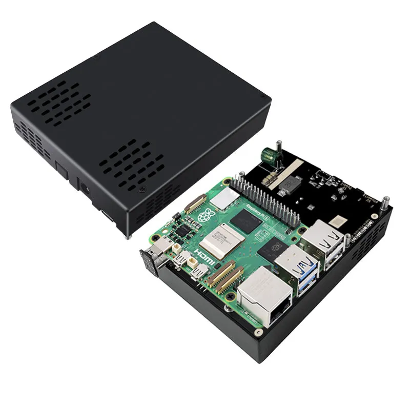 Raspberry Pi 5 4B UPS mit PD Schnellladung Typ C Unterbrechungsfreie – Bild 4
