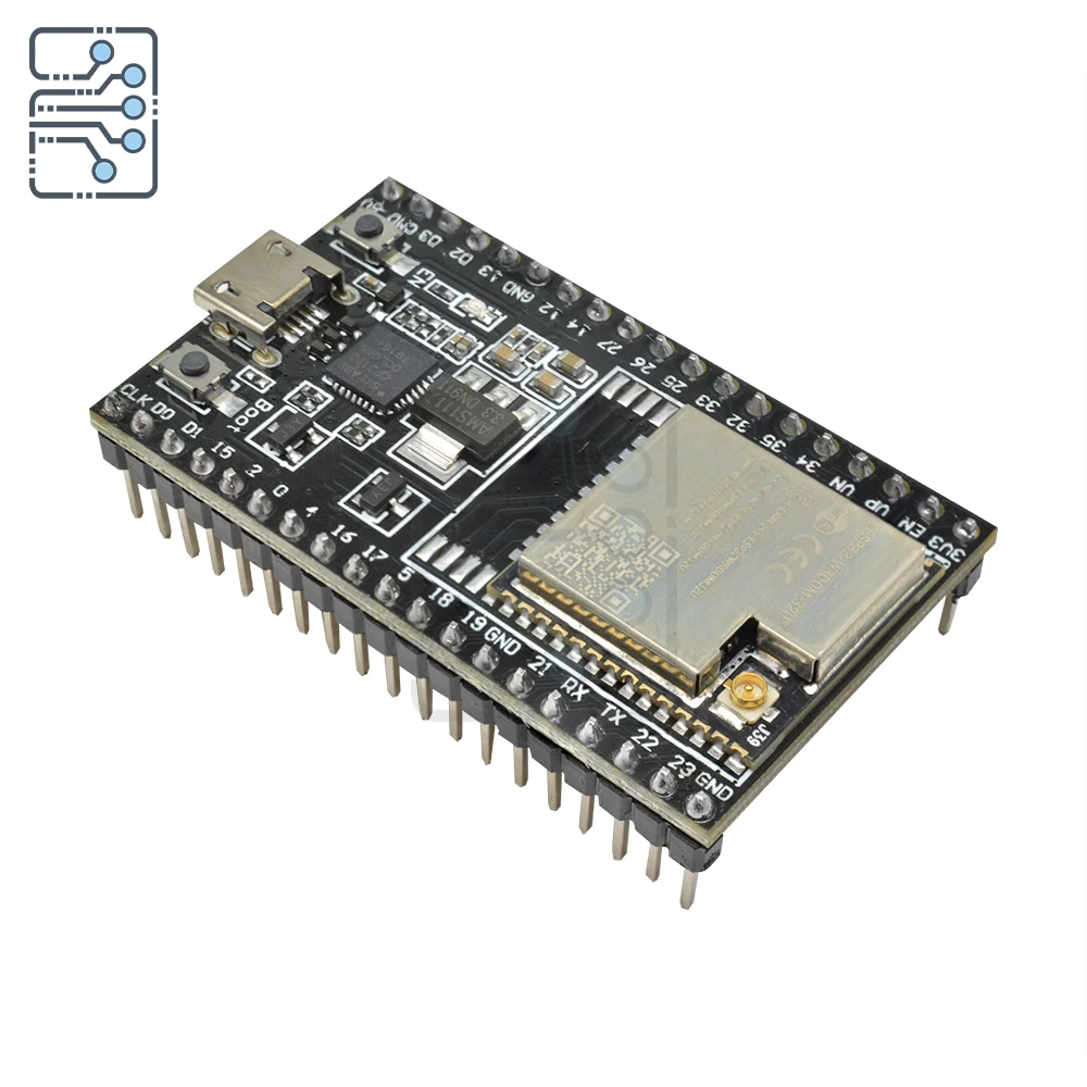 ESP32-Devkitc V4-Entwicklungsplatine Kern platine ausgestattet – Bild 3