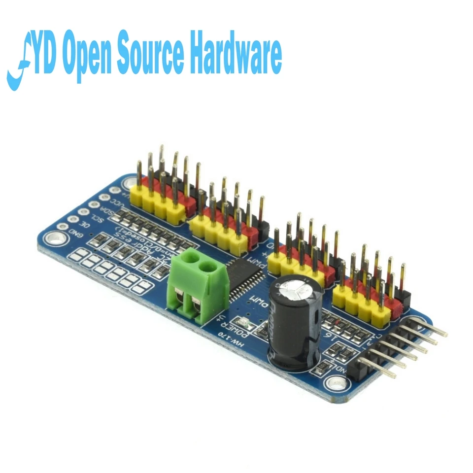 PCA9685 16-Kanal 12-Bit PWM Servo Treiber I2C Modul für Arduino – Bild 5