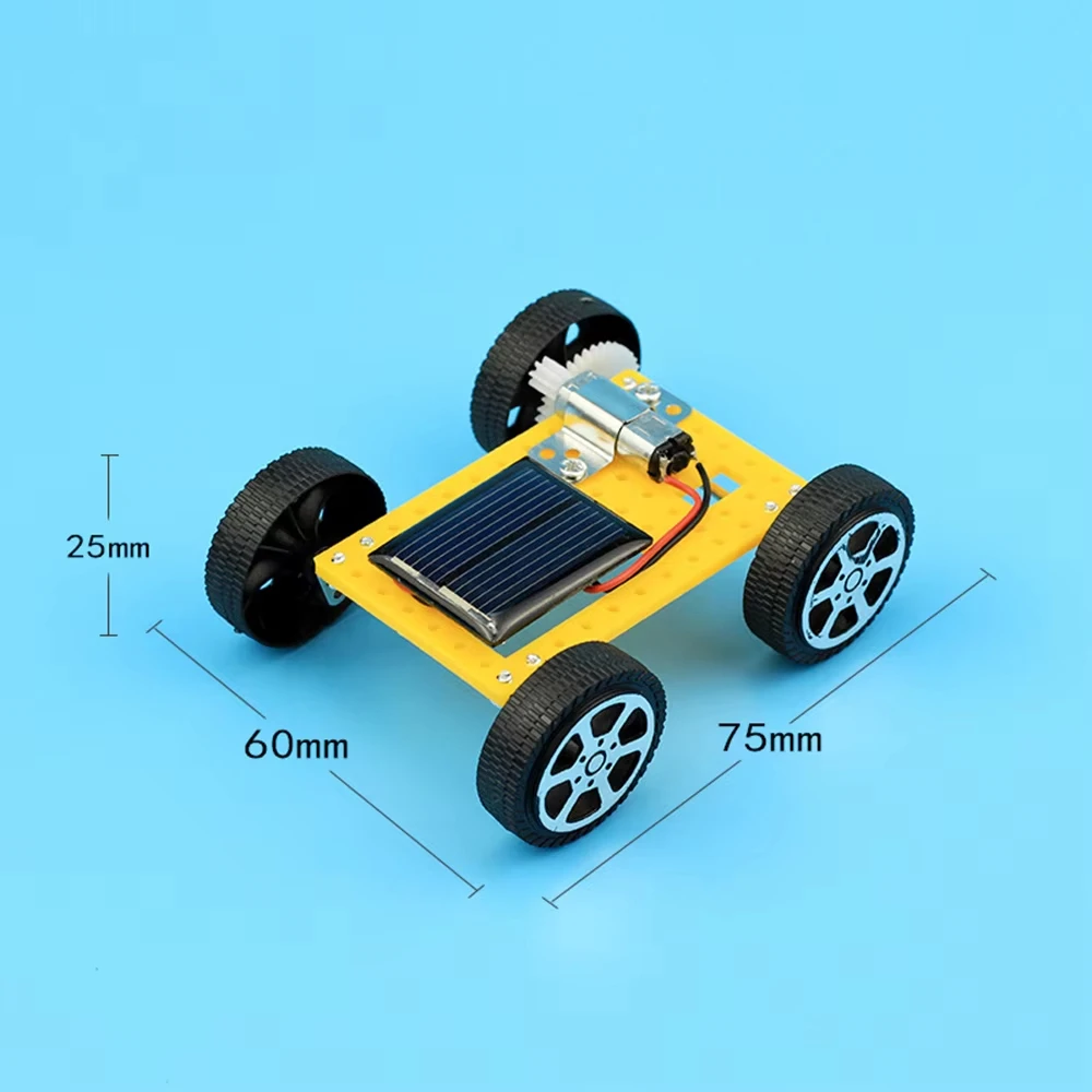 DIY Mini Solarauto Bausatz STEM Physik Wissenschaftsexperiment – Bild 6