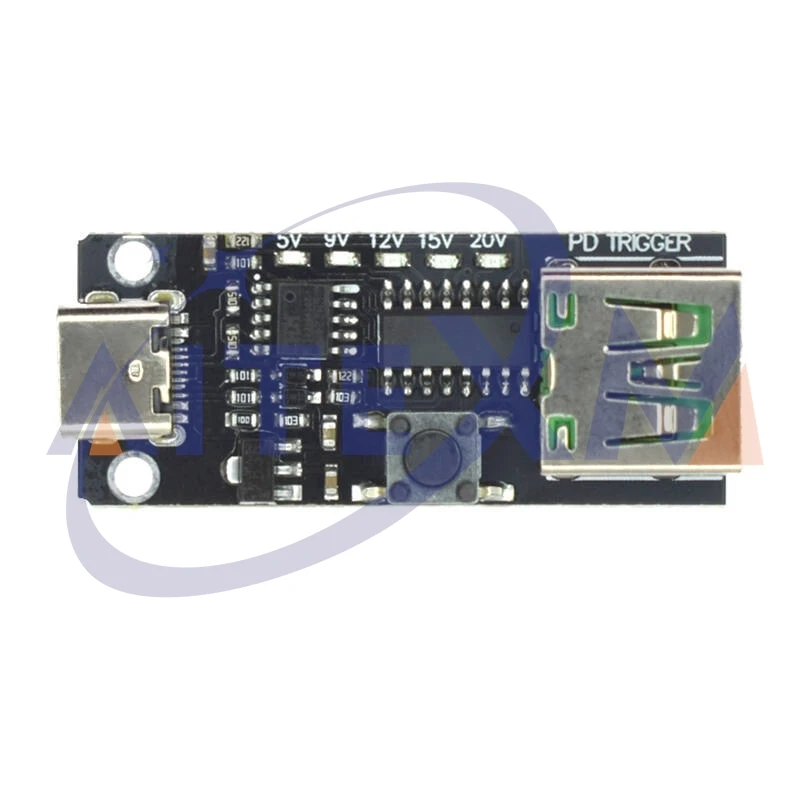 CMTPD 100W 5A USB-C Schnelllade-Triggerplatinenmodul PD QC Decoy USB – Bild 4