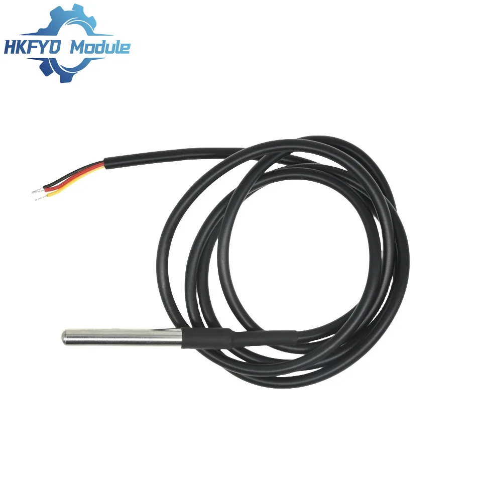 Wasserdichtes DS18B20 Temperatursensor-Modul-Kit mit 1-10M Kabel – Bild 2