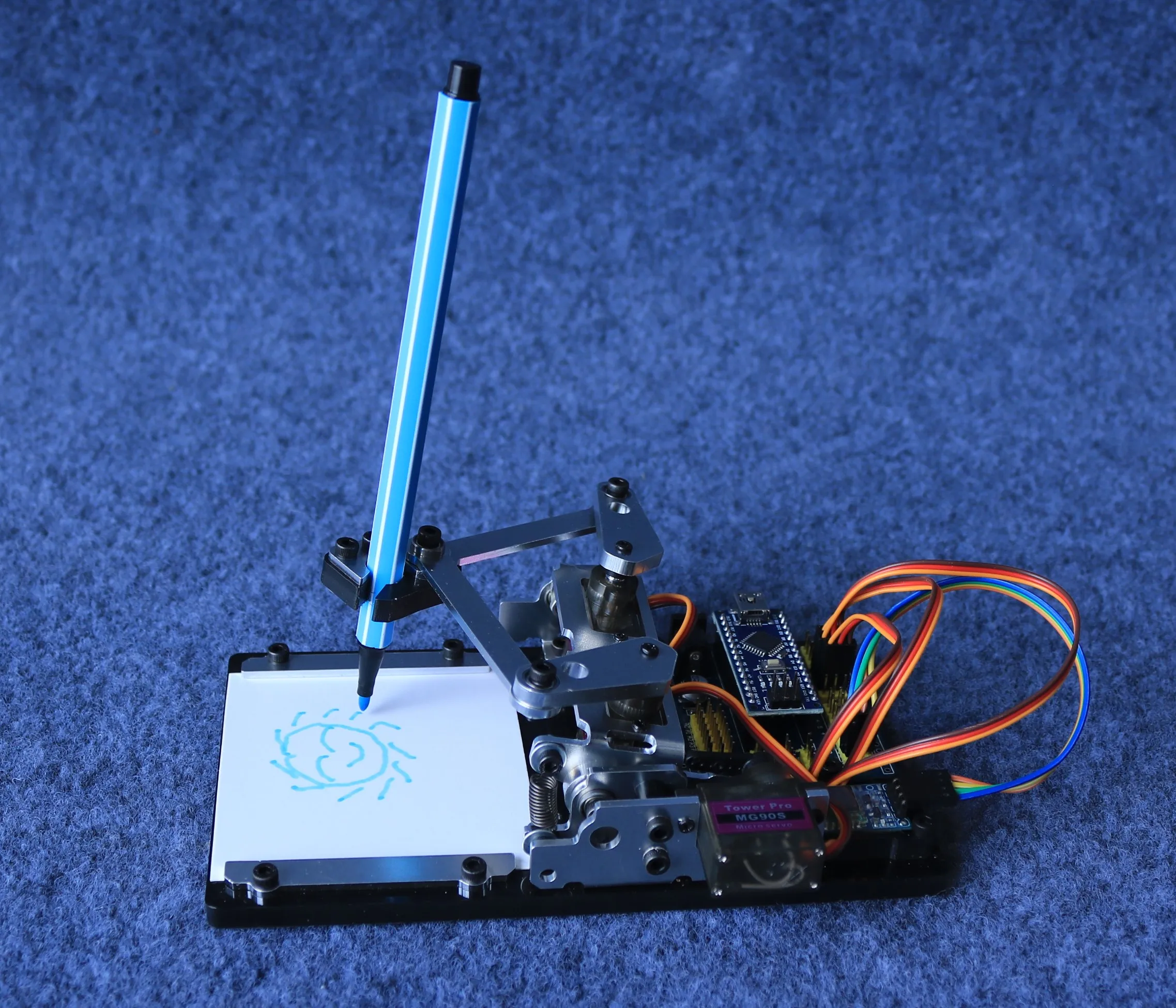 Arduino Zeichenbrett Roboterarm, DIY-Zeichenroboter – Bild 3