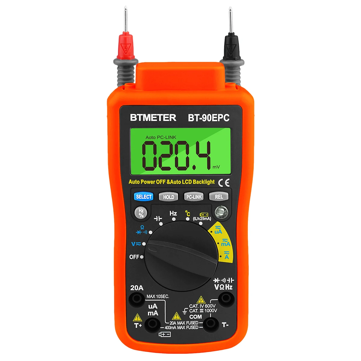 Digitales Multimeter mit 4000 Messungen, automatische Bereichswahl – Bild 5