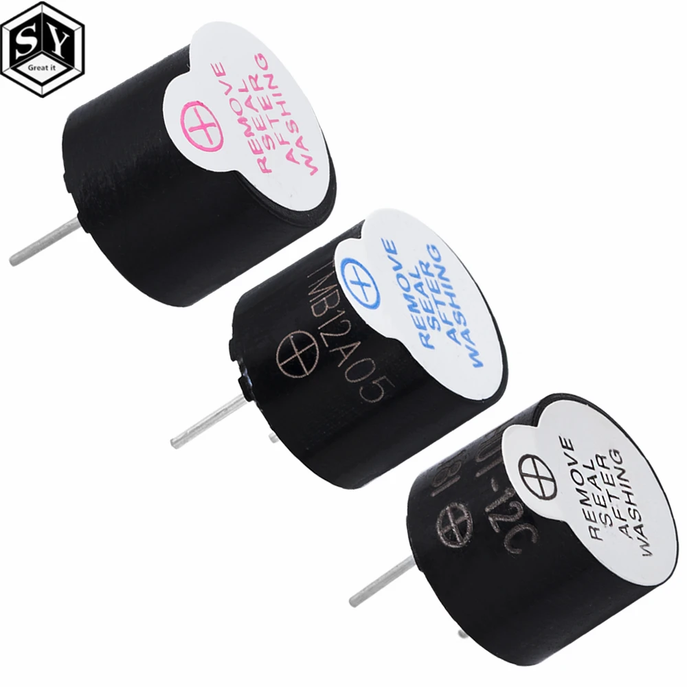 3/5/12/24 V Aktiver Summer Magnetischer langer Dauerton Alarmton 12 mm – Bild 5