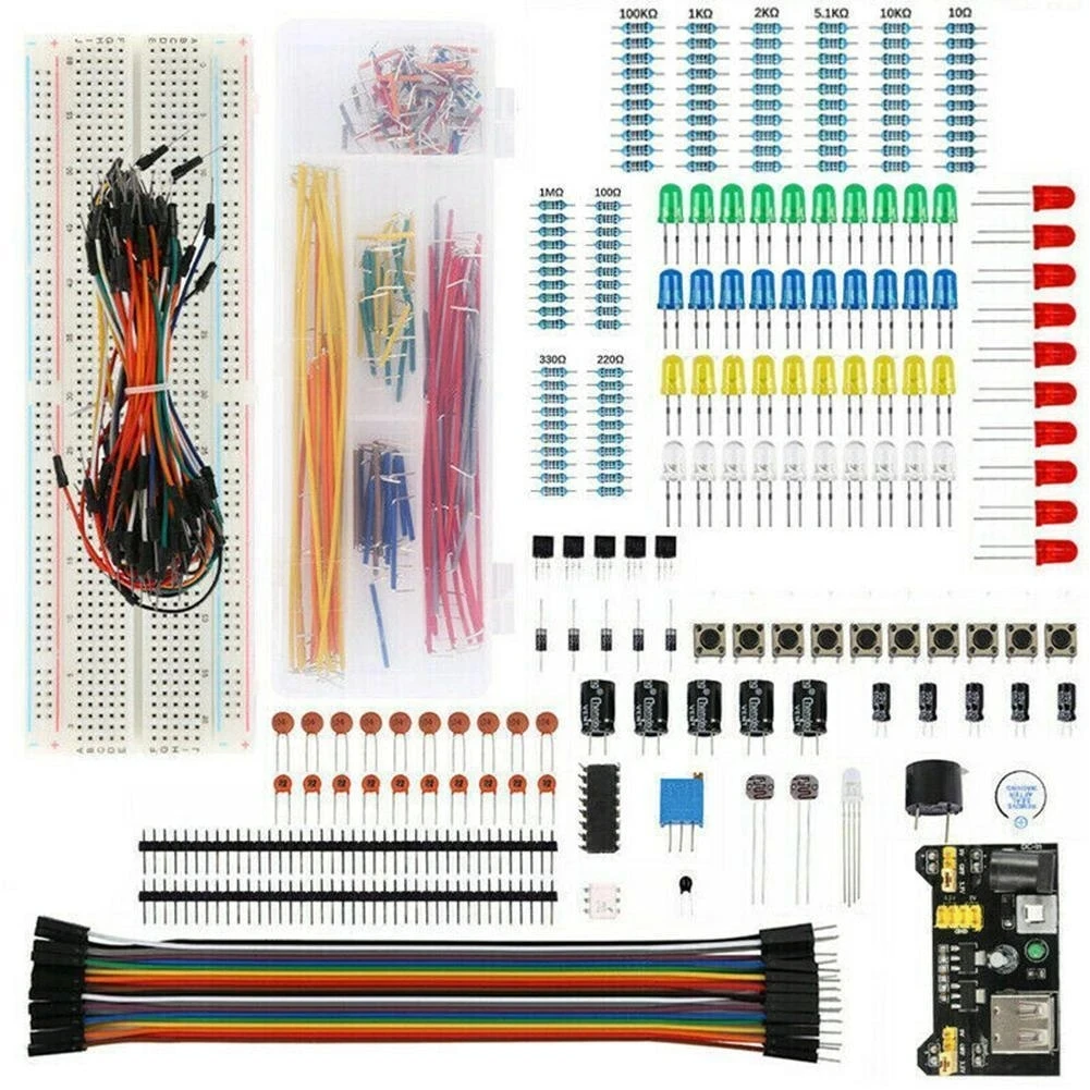 830-Loch-Steckbrett-Kit MB-102 für UNO R3 Element Pack Starter-Kit – Bild 2