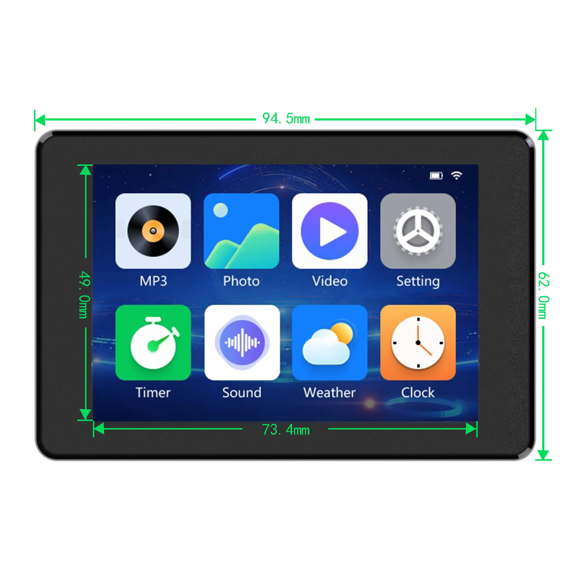 ESP32-S3 Entwicklungsboard mit 3,5-Zoll IPS Kapazitivem Touchscreen – Bild 3
