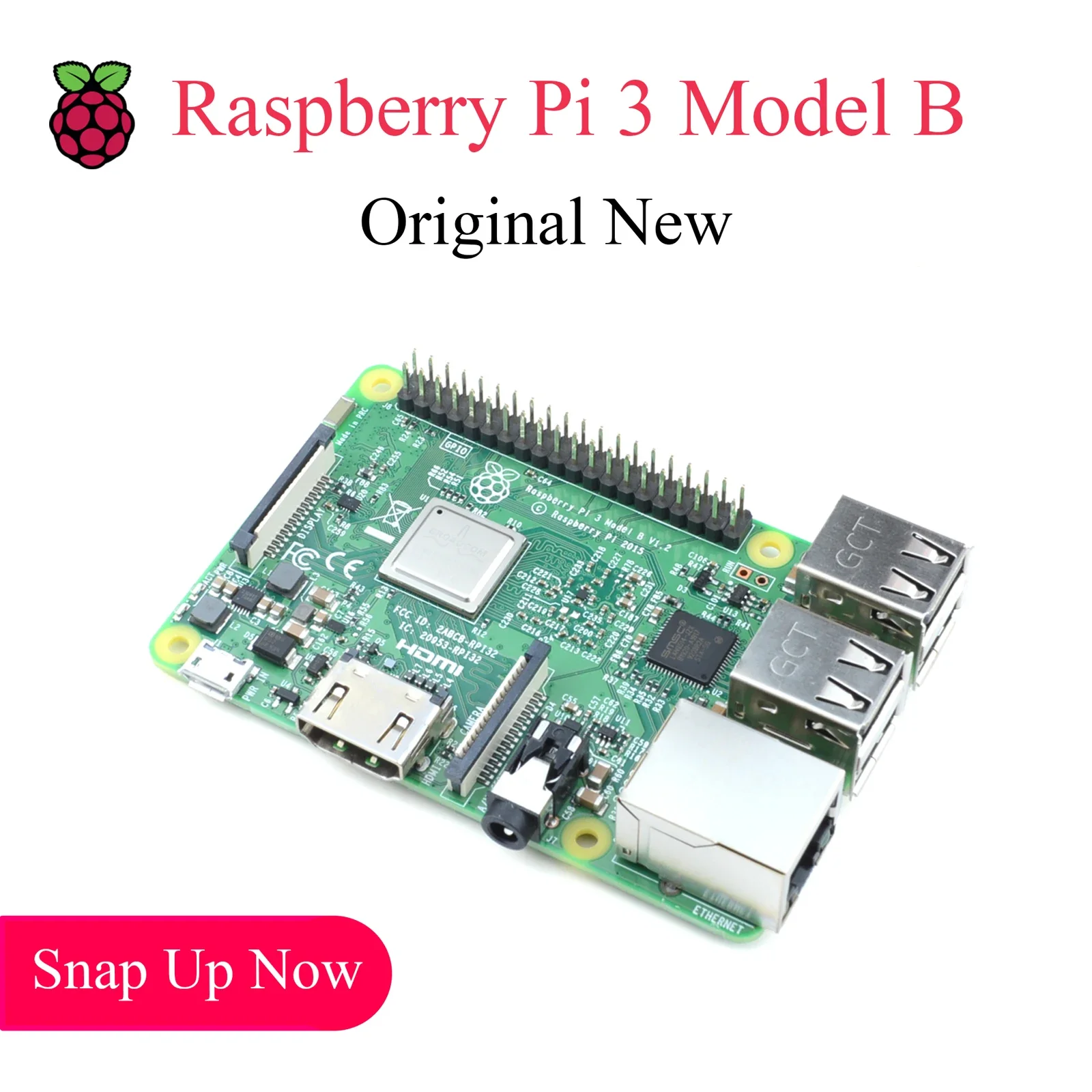 Raspberry Pi 5 4B 3B+ 3B Entwicklungsboard RAM 2G 4G 8G 16G Broadcom 4 – Bild 3