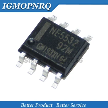 NE555DR NE5532 NE555 SOP-8 SOP NE5532 SMD Neue IC (20 Stück)